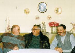 Victor Hugo Bertola, Pedro Pablo Rodriguez y Elio Cantarutti