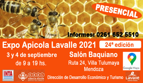 Expo Apicola Lavalle - 3 y 4 de septiembre de 2021
