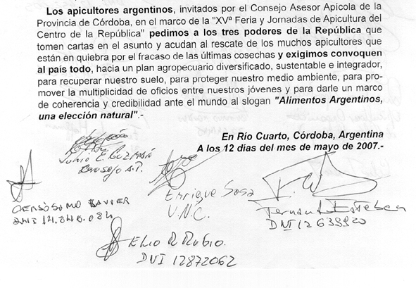 faximil de firmas